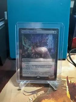 Mtg TMNT Super Shredder Foil Card 0083 Mythic - Image 2