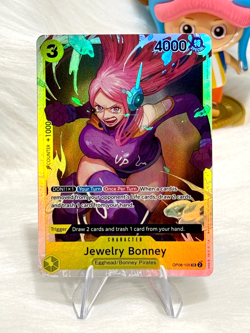 Jewelry Bonney OP08-105 SR English Two Legends - One Piece Card - NM - Image 1