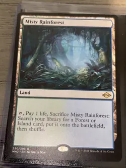 Misty Rainforest NM Modern Horizons 2 #250 AE Very Clean - Image 1
