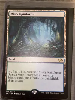 Misty Rainforest NM Modern Horizons 2 #250 AE Very Clean - Image 2