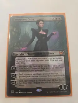 Professor Onyx (Borderless) #276 (NM) Strixhaven STX Magic MTG - Image 1
