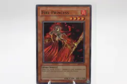 Yugioh Fire Princess LON-EN034 Unlimited Super Rare Holo - NM-MINT 💎 💎 - Image 1