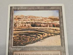 Strip Mine MTG Core Set 4th Edition Regular MP - Image 3