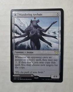 Wandering Archaic X1 - NM/M Pack Fresh - Strixhaven: School of Mages MTG English - Image 1