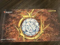 Mox Diamond Playmat Signed By Dan Frazier - Image 1