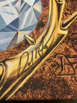 Mox Diamond Playmat Signed By Dan Frazier - Image 2