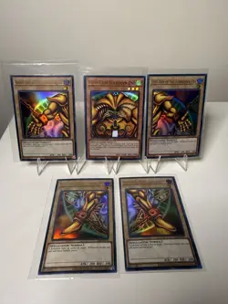 Yugioh Exodia The Forbidden One LOB 25TH NEAR MINT SET Ultra Rare - Image 1