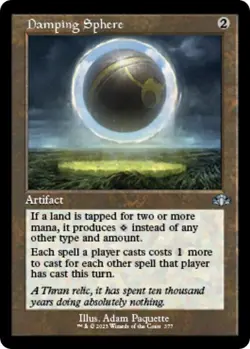 Damping Sphere (Retro Frame) - Dominaria Remastered (DMR) NM MTG - Image 1