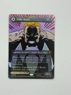 Magic: The Gathering Marvel Eddie Brock / Venom Foil Mythic Showcase - Image 3