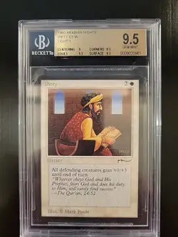 Piety Light Arabian Nights BGS 9.5B MTG - Image 1