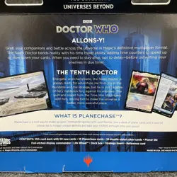 MTG: Universes Beyond Doctor Who Timey-Wimey D2363009, Worn Box 195166228815 - Image 2
