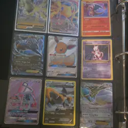 Pokemon TCG Mixed GX EX V Trainer Cards Lot Binder Foil Charizard Mewtwo Eevee - Image 5