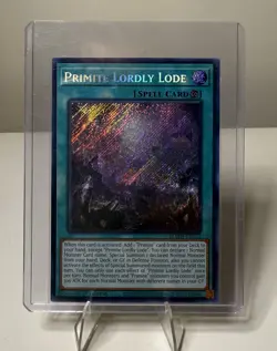 Yugioh Primate Lordly Lode BLMM-EN172 1ST Secret (NM) - Image 1