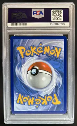 2025 Pokemon Destined Rivals Team Rocket's Meowth #203/182 PSA 9 - Image 2