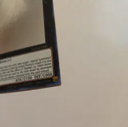 YUGIOH TCG NUMBER 101 SILENT HONOR ARK LED9-EN000 GHOST RARE 1ST EDITION - Image 3