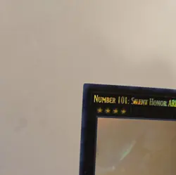 YUGIOH TCG NUMBER 101 SILENT HONOR ARK LED9-EN000 GHOST RARE 1ST EDITION - Image 5