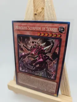 Yugioh Merciless Scorpion of Serket MZTM-EN002 Collector Rare 1st Ed NM - Image 3