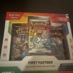 Pokemon TCG First Partner Illustration Collection Series 1 New Factory Sealed - Image 3