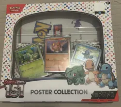 Pokemon Scarlet & Violet 151 Poster Collection Booster Box Bulbasaur Charmander… - Image 1