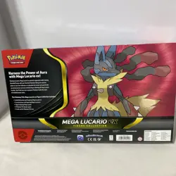 Pokemon TCG Mega Lucario ex Premium Figure Collection Box Factory Sealed - Image 3