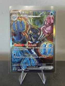 Pokemon Iron Boulder ex, Palafin ex & Sinistcha ex Holo Card Lot Of 3 - Image 2
