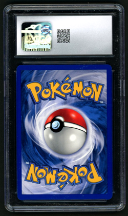 1999 Pokemon Blastoise Base Set 2/102 Shadowless Holo Additional Ink Error CGC 8 - Image 2