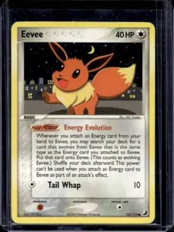 2005 Pokemon EX Unseen Forces Eevee #55/115 - Image 1