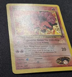 Brock's Vulpix [W Stamped] 037/132 Wotc Promo Vintage Pokemon Card. - Image 4