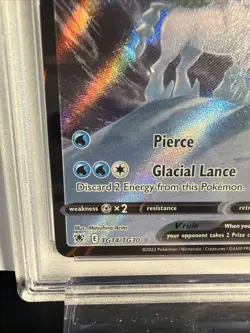 2022 POKEMON SWORD & SHIELD ASTRAL RADIANCE FULL ART/ICE RIDER CALYREX V PSA 10 - Image 3