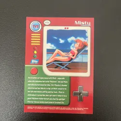 1999 Pokemon TV Animation Edition Series 1 #TV3 Misty - Image 2