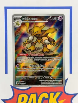 Alakazam MEP 009 Black Star Promo Mega Evolution Pokemon TCG - Image 1