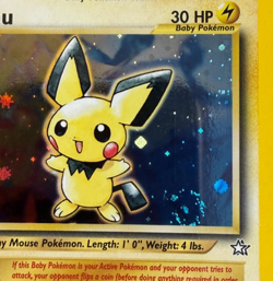 Pokemon 2000 Pichu Holo Neo Genesis - 1st Ed. #12 CGC 10 *SWIRL* - Image 5