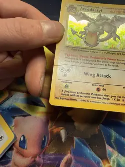 ✨Pokemon Aerodactyl Fossil 1/62 Holo Rare 60 HP 1999 Wizards of the Coast✨ - Image 4