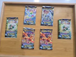 Pokemon TCG Brilliant Stars Booster Packs New And Sealed - Image 1