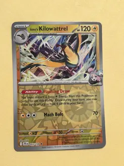 Pokemon Journey Together Reverse Holo 055/159 Iono's Kilowattrel - Image 1