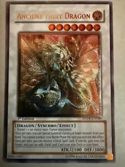 Ancient Fairy Dragon 1st Edition Ultimate Rarity ANPR-EN040 VG - Image 1