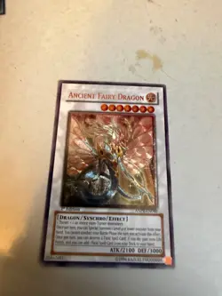 Ancient Fairy Dragon 1st Edition Ultimate Rarity ANPR-EN040 VG - Image 2