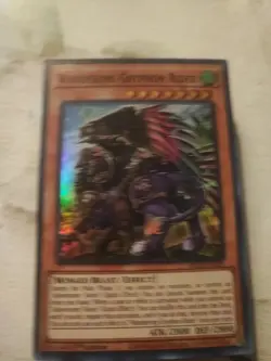 Yugioh Wandering Gryphon Rider SR 1st Ed. GRCR-EN028 Near Mint - Image 1