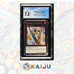 Yu-Gi-Oh! Number 39: Utopia 2021 King's Court KICO-EN042 Collector's Rare CGC 7. - Image 1