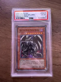 Red-Eyes Black Metal Dragon PP01-EN015 Premium Pack PSA 4 - Image 1