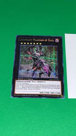 Yu-Gi-Oh! Legendary Magician of Dark Replica 1st Edition WSUP-EN052 - Image 1