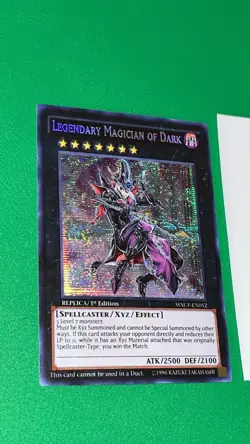 Yu-Gi-Oh! Legendary Magician of Dark Replica 1st Edition WSUP-EN052 - Image 2