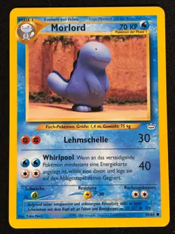 Pokemon Quagsir 48/64 Common (NM) German - Image 1