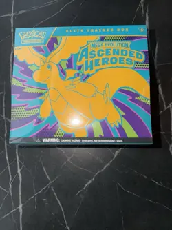 Pokemon Mega Evolution Ascended Heroes ETB Factory Sealed - Image 1