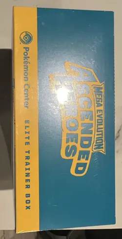 Pokemon Center Mega Evolution Ascended Heroes ETB x2 – Factory Sealed - Image 4