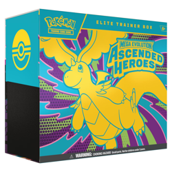 Pokemon TCG Mega Evolution Ascended Heroes Elite Trainer Box ETB Sealed + Promo - Image 1