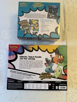 Pokemon Mega Evolution Ascended Heroes ETB & Pin Collection Sealed Pokemon TCG - Image 2