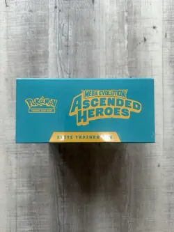 Pokemon TCG: Mega Evolution Ascended Heroes Elite Trainer Box ETB - Sealed - Image 4
