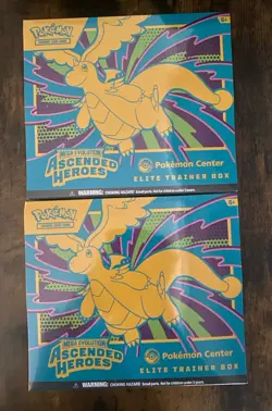 Pokemon TCG: Mega Evolution - Ascended Heroes Pokemon Center ETB. Sealed New - Image 1
