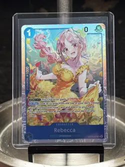 Rebecca OP15-053 Super Rare Adventure on Kami's Island One Piece CCG NM SR - Image 1